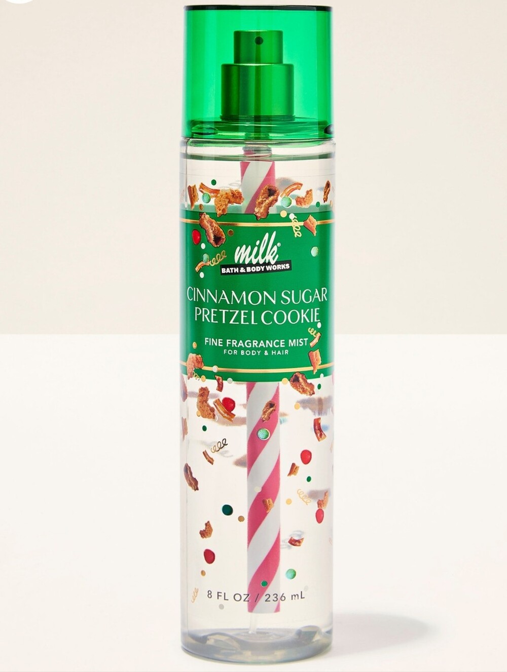 Bath & Body Works Cinnamon Sugar Pretzel Cookie Fine Fragrance Mist 8oz NEW RARE